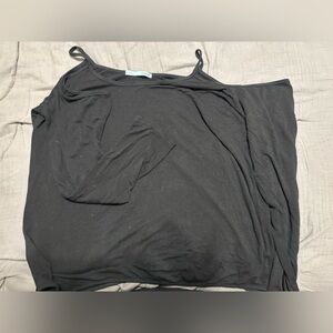 Elegant Black off the shoulder Women's Top